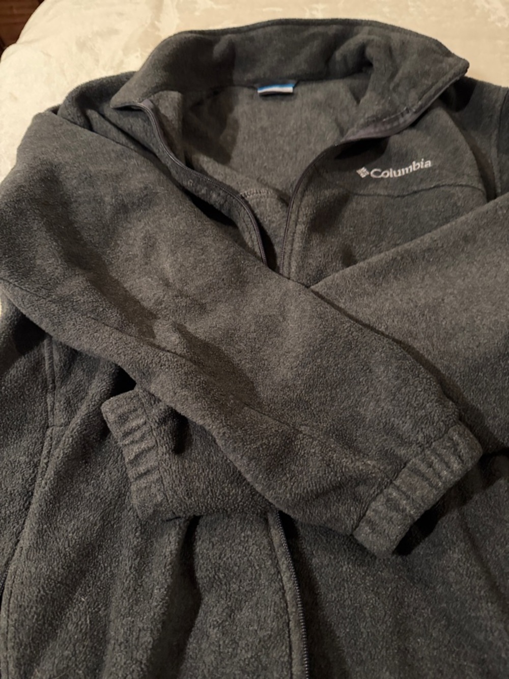 Columbia Black Fleece Pullover - gray